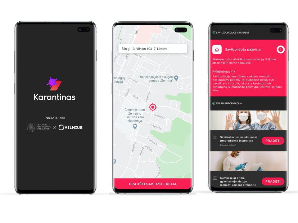 Lithuania offers a user-friendly app to monitor and prevent the spread of COVID-19